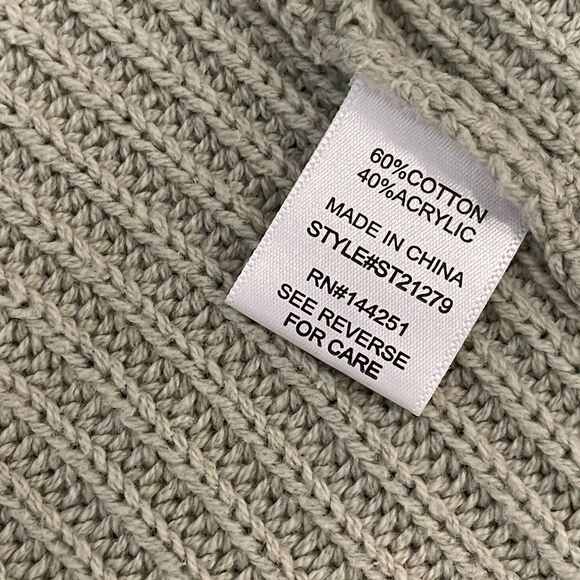 ~ Sincerely Jules XL Sweater Knit Sage Green Short Sleeves Anthropologie Mint - Picture 9 of 9